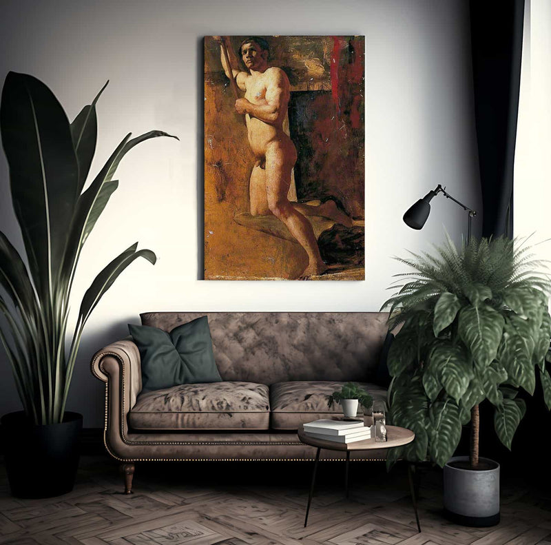 Male Nude 5 By William Etty Fine Art Print