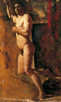 Male Nude 5 By William Etty Fine Art Print