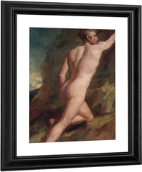 Male Nude Study By William Etty Fine Art Print