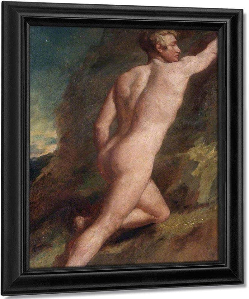 Male Nude Study By William Etty Fine Art Print