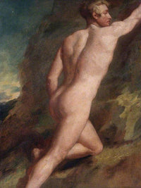 Male Nude Study By William Etty Fine Art Print