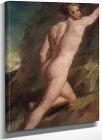 Male Nude Study By William Etty Fine Art Print