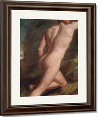 Male Nude Study By William Etty Fine Art Print