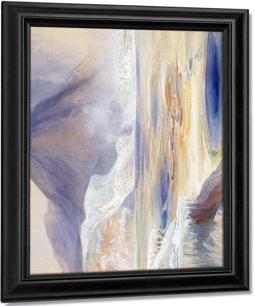 Mammoth Hot Springs, Yellowstone By Thomas Moran Fine Art Print