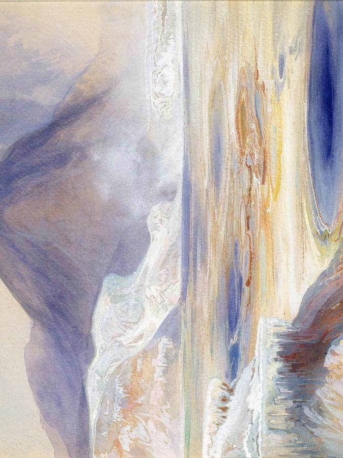 Mammoth Hot Springs, Yellowstone By Thomas Moran Fine Art Print