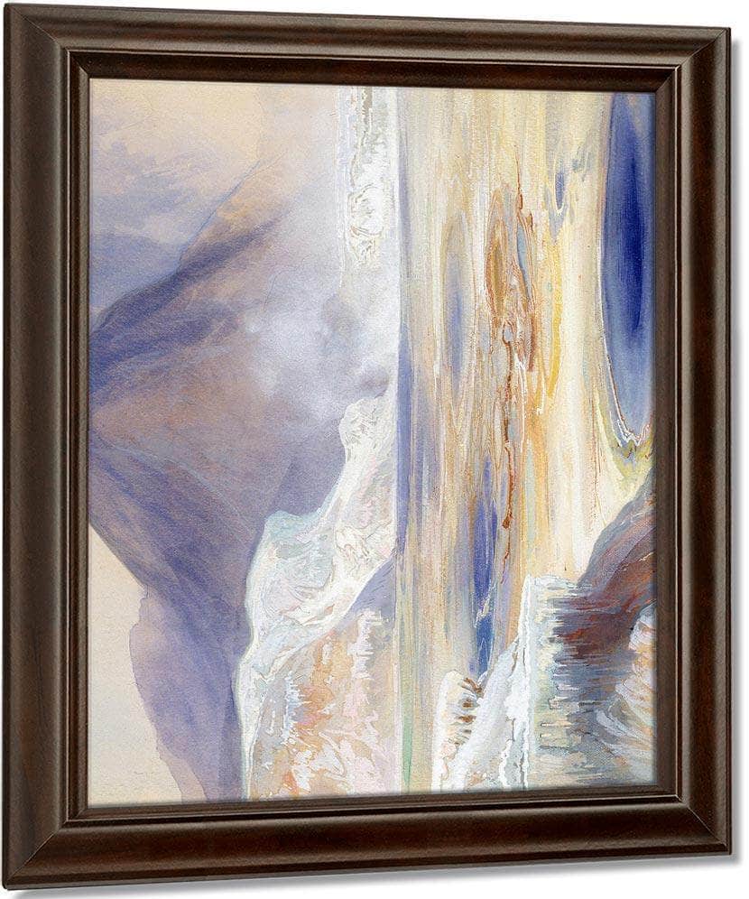 Mammoth Hot Springs, Yellowstone By Thomas Moran Fine Art Print