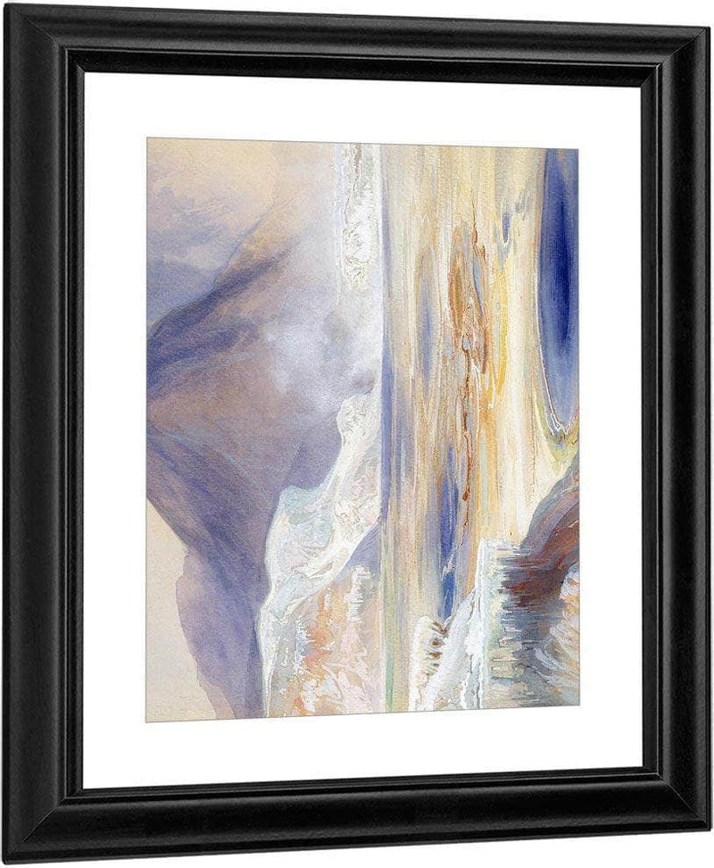 Mammoth Hot Springs, Yellowstone By Thomas Moran Fine Art Print