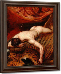 Man Lying Face Down By William Etty Fine Art Print