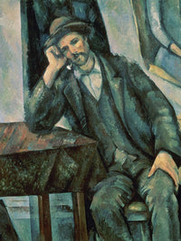 Man Smoking A Pipe 1 By Paul Cezanne Fine Art Print