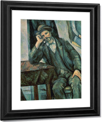 Man Smoking A Pipe 1 By Paul Cezanne Fine Art Print