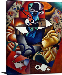 Man With A Pipe Painting Jean Metzinger Canvas Art Fine Art Print