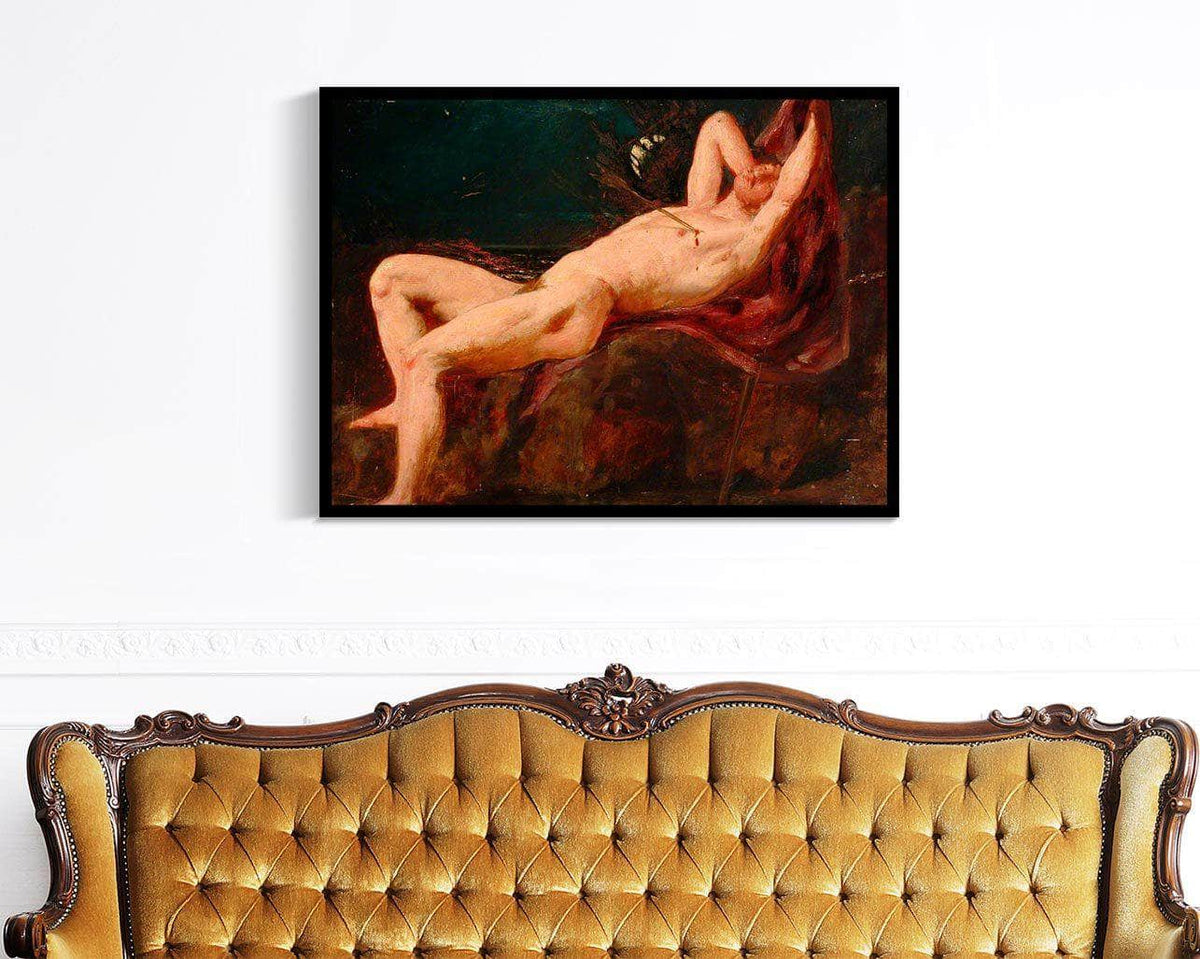 Man With An Arrow William Etty Reproduction Fine Art Print