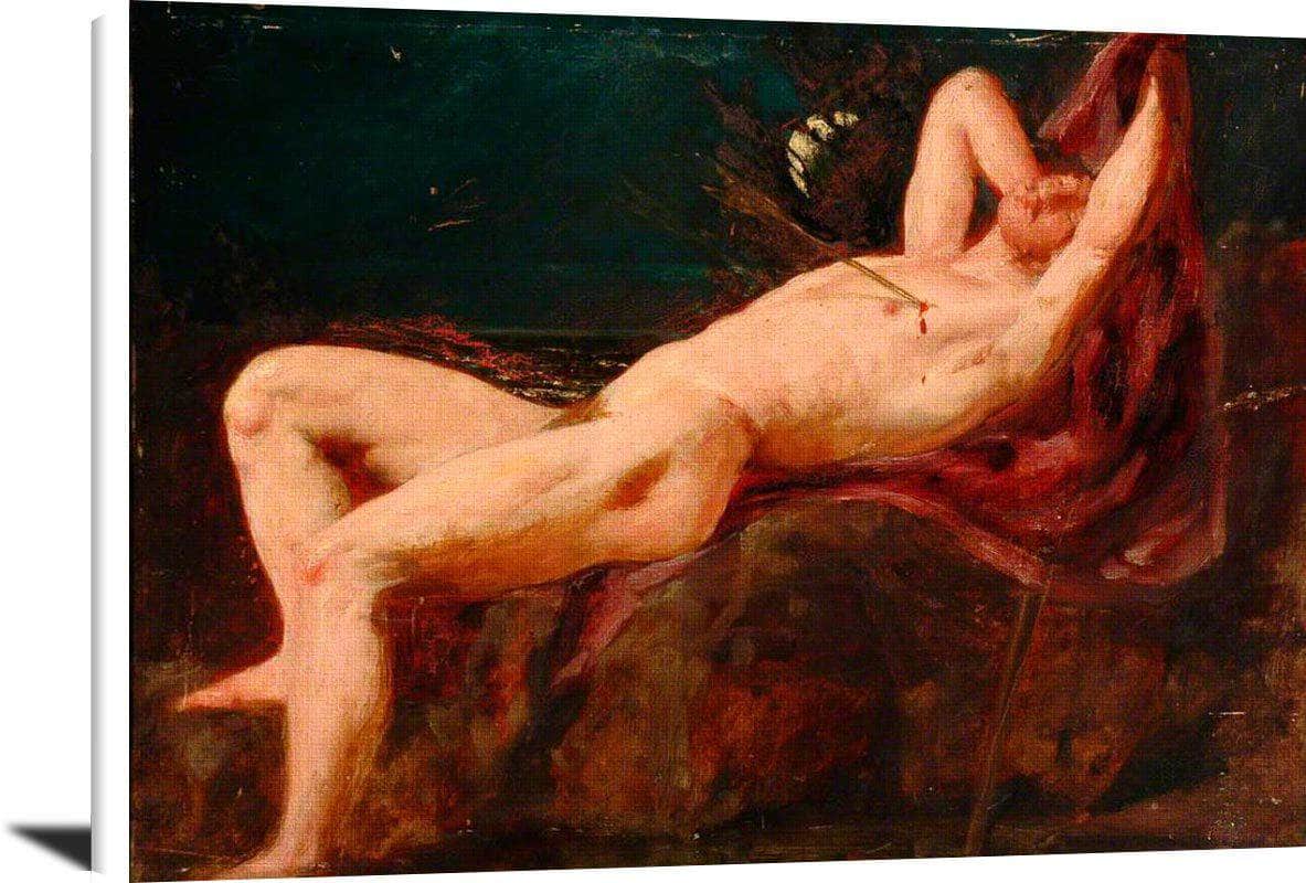Man With An Arrow William Etty Reproduction Fine Art Print