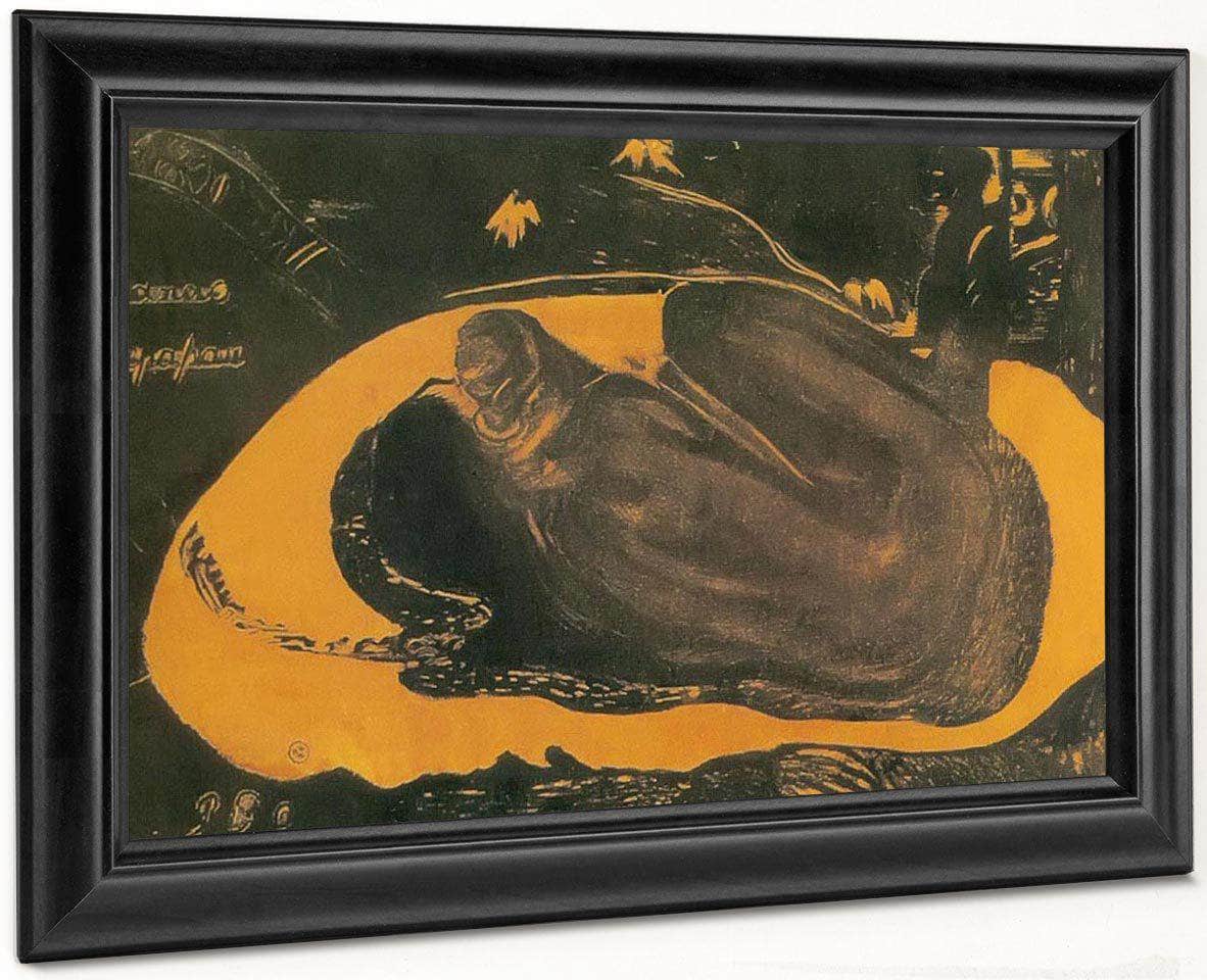 Manao Tupapau ( She Thinks Of The Ghost) By Paul Gauguin Fine Art Print