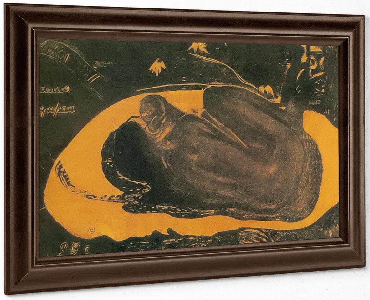 Manao Tupapau ( She Thinks Of The Ghost) By Paul Gauguin Fine Art Print