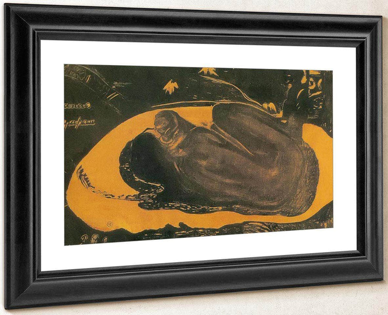 Manao Tupapau ( She Thinks Of The Ghost) By Paul Gauguin Fine Art Print