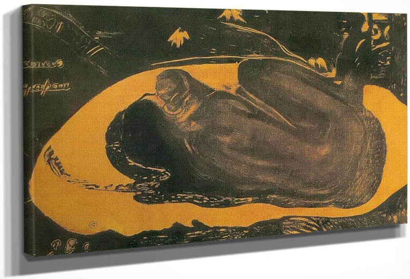 Manao Tupapau ( She Thinks Of The Ghost) By Paul Gauguin Fine Art Print
