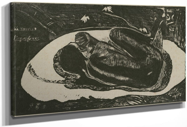 Manao Tupapau (Spirit Of The Dead Watching) By Eugene Henri Paul Gauguin Fine Art Print