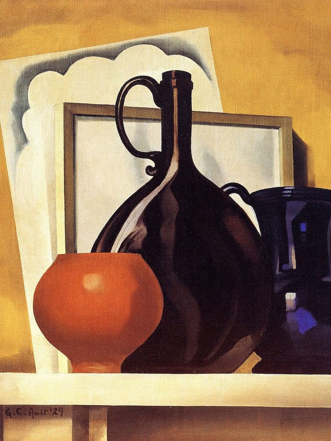 Mantel Composition By George Ault Fine Art Print