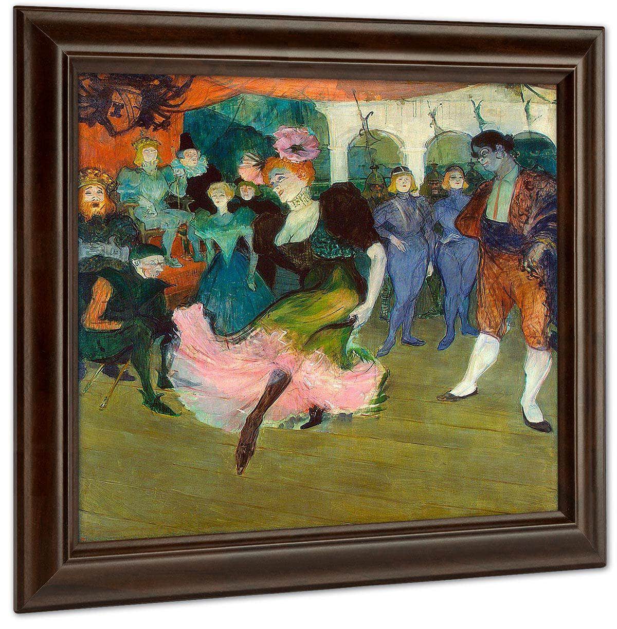 Marcelle Lender Dancing The Bolero In Chilperic By Henri De Lautrec Toulouse Fine Art Print