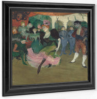 Marcelle Lender Dancing The Bolero In Chilperic By Henri Marie Raymond De Toulouse Lautrec Monfa Fine Art Print