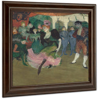 Marcelle Lender Dancing The Bolero In Chilperic By Henri Marie Raymond De Toulouse Lautrec Monfa Fine Art Print
