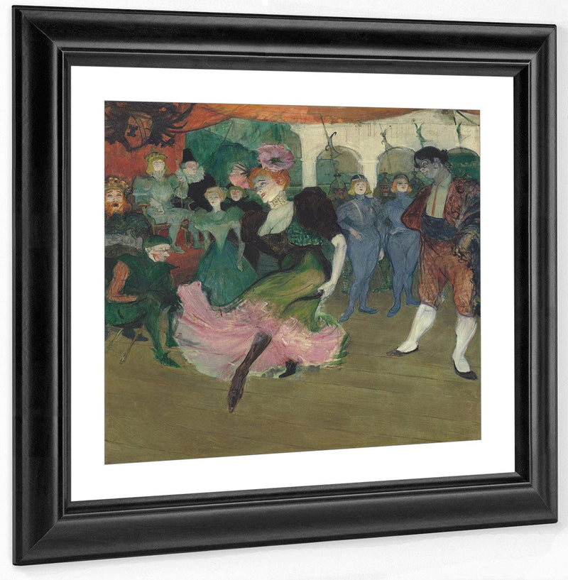 Marcelle Lender Dancing The Bolero In Chilperic By Henri Marie Raymond De Toulouse Lautrec Monfa Fine Art Print