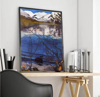 March Atmosphere At Jølstravatnet Nicolai Astrup Reproduction Fine Art Print
