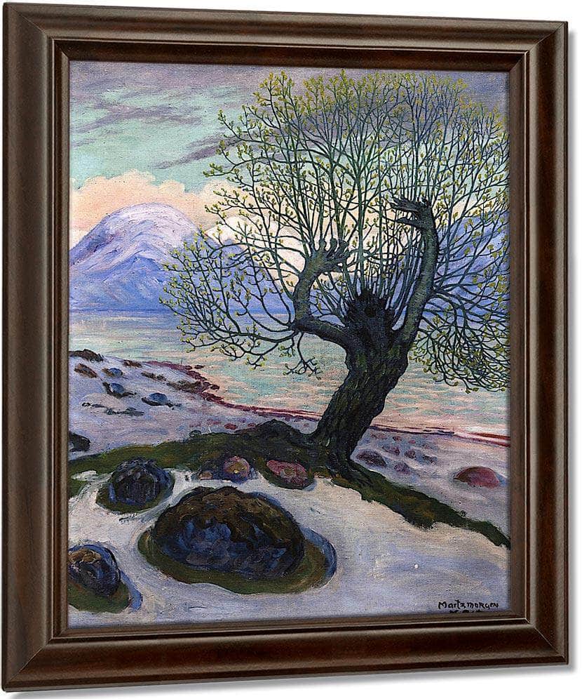 March Morning By Nicolai Astrup Fine Art Print