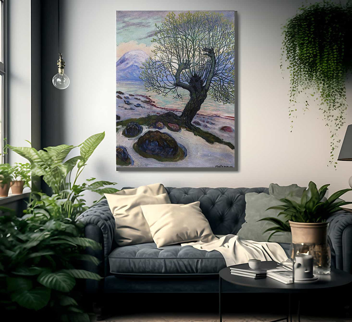 March Morning By Nicolai Astrup Fine Art Print