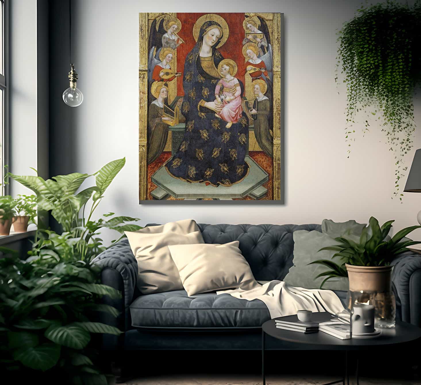 Mare De Deu Dels Angels By Pedro Serra Fine Art Print