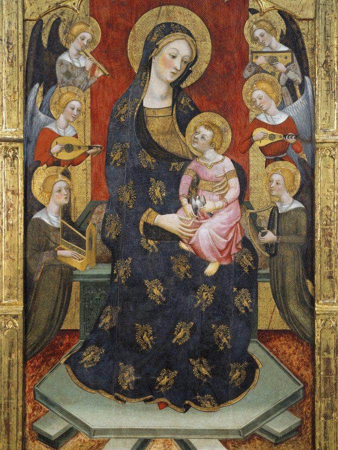 Mare De Deu Dels Angels By Pedro Serra Fine Art Print