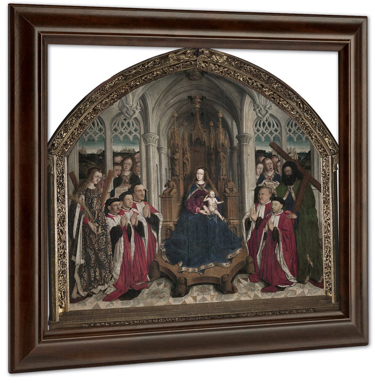 Mare De Deu Dels Consellers By Lluis Dalmau Fine Art Print
