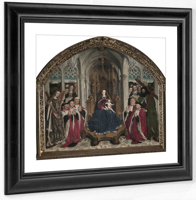 Mare De Deu Dels Consellers By Lluis Dalmau Fine Art Print