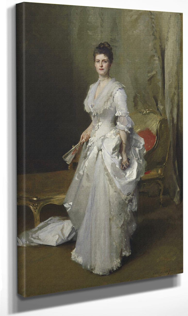 Margaret Stuyvesant Rutherfurd White (Mrs. Henry White) By John Singer Sargent Fine Art Print