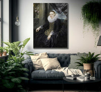 Margareta Snyders By Anthony Van Dyck Fine Art Print