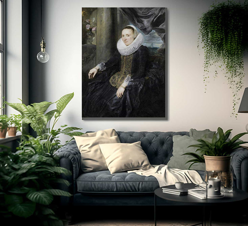 Margareta Snyders By Anthony Van Dyck Fine Art Print