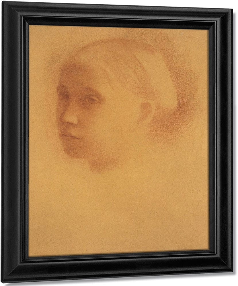 Marguerite Degas Enfant By Edgar Degas Fine Art Print