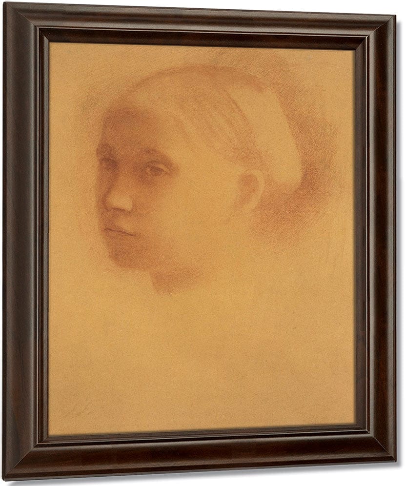 Marguerite Degas Enfant By Edgar Degas Fine Art Print