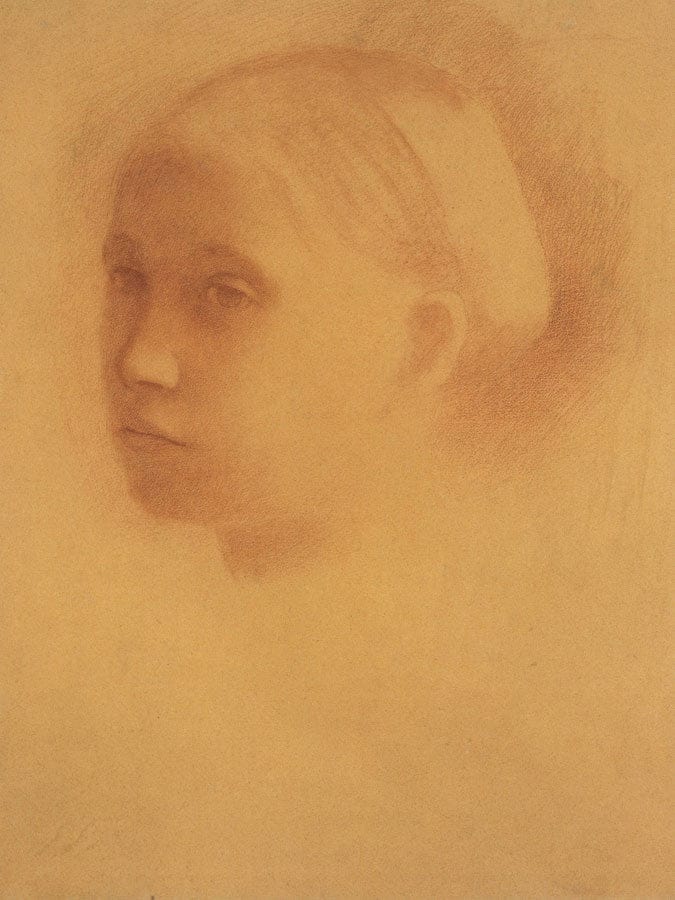 Marguerite Degas Enfant By Edgar Degas Fine Art Print