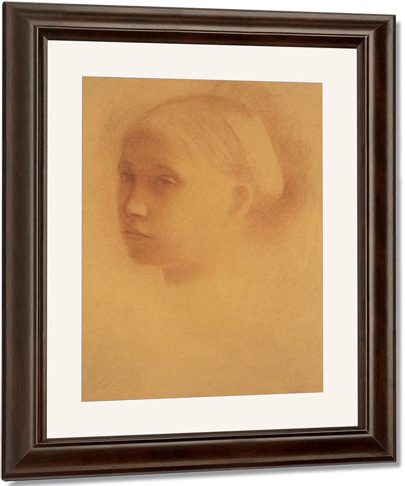 Marguerite Degas Enfant By Edgar Degas Fine Art Print