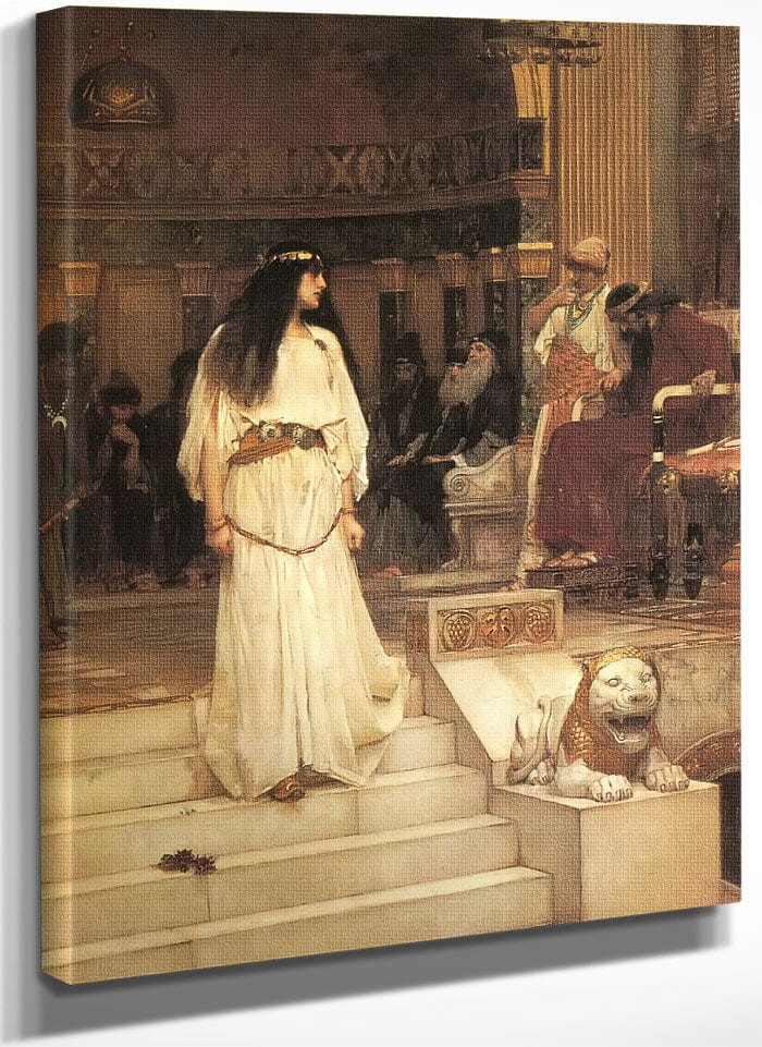 Mariamne By John Waterhouse Fine Art Print