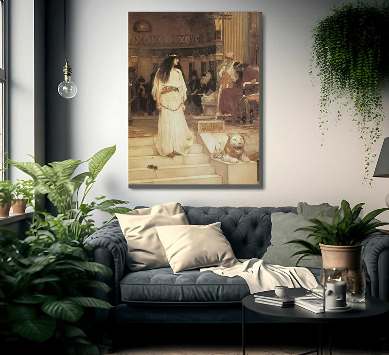 Mariamne By John Waterhouse Fine Art Print