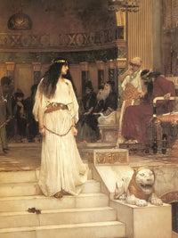 Mariamne By John Waterhouse Fine Art Print