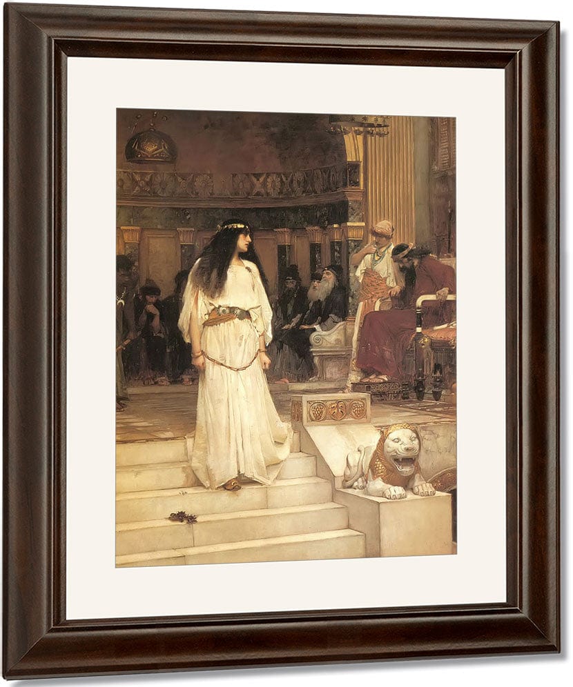 Mariamne By John Waterhouse Fine Art Print