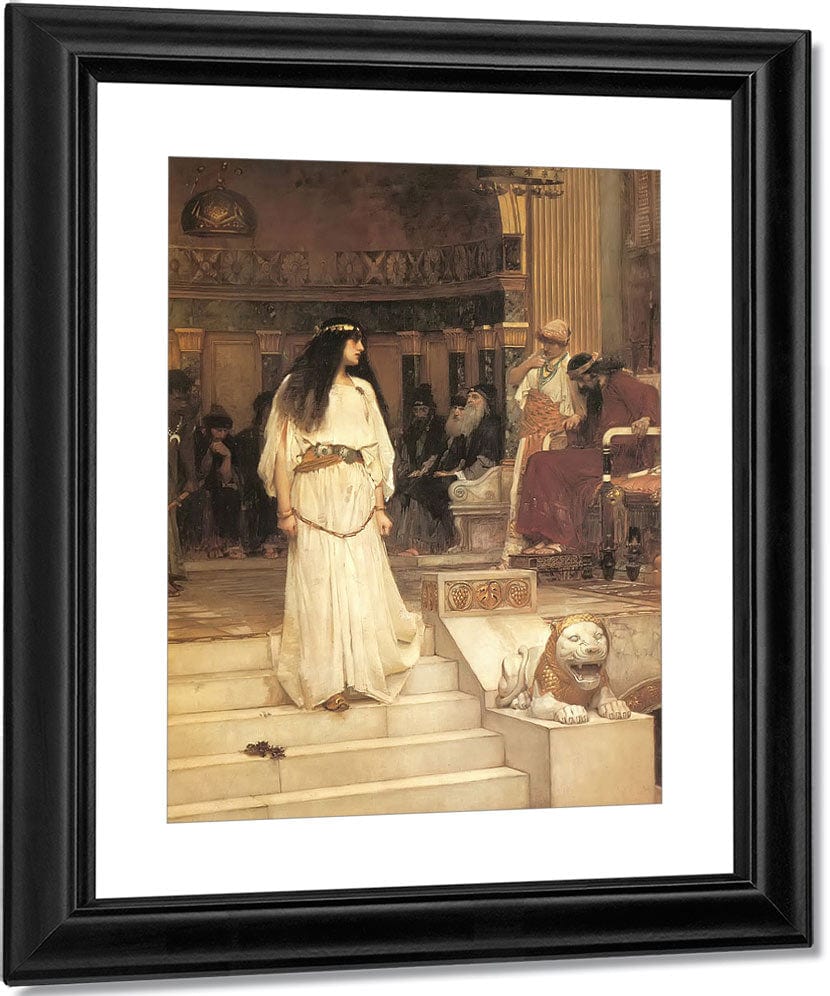 Mariamne By John Waterhouse Fine Art Print