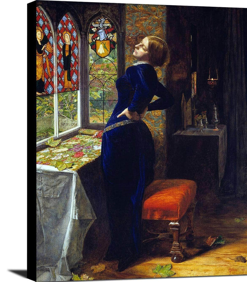 Mariana Painting John Everett Millais Canvas Art Fine Art Print