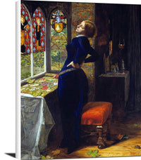 Mariana Painting John Everett Millais Canvas Art Fine Art Print