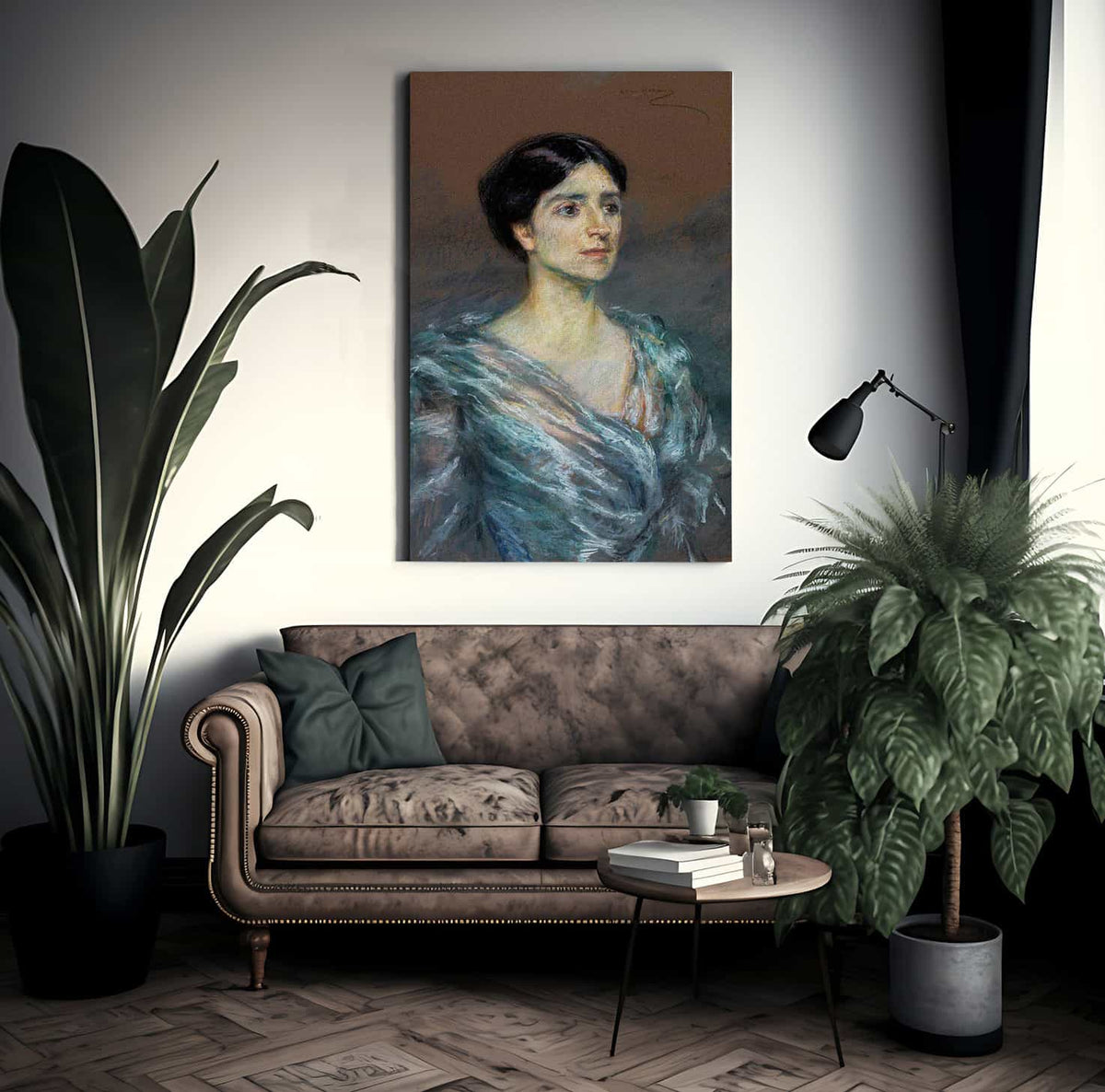 Marianne Girard By Alice Pike Barney Fine Art Print