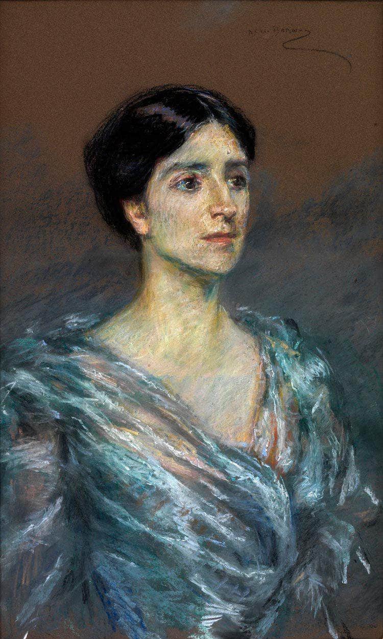 Marianne Girard By Alice Pike Barney Fine Art Print